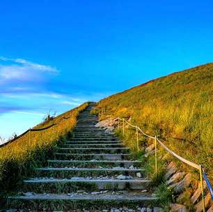 Escadarias que são monumentos turísticos e exigem fôlego para visitação