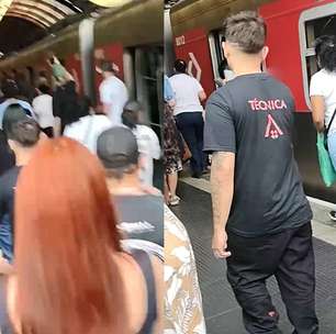 Passageiros entram em pânico após fumaça próxima a trem em São Paulo