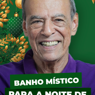 Banho místico para a noite de Natal