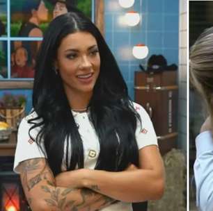 'A Fazenda 17': Rayane debocha da relação de Saory com Dudu: 'Daqui 1 mês não tem mais'