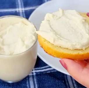 Requeijão vegano: delicioso, rápido, cremoso e saudável para passar no seu pão de cada dia.