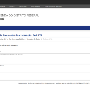 Alerta de Golpe: Site falso do IPVA 2026 imita portal da Receita