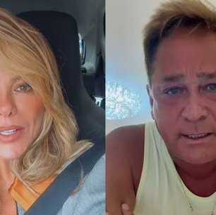 Poliana Rocha reage após Leonardo expor intimidade: 'Me deu uma...'