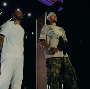 Neymar faz participação em show de Thiaguinho em São Paulo