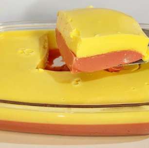 Cremosão de gelatina: impossível comer um só pedaço dessa sobremesa super fácil de fazer.