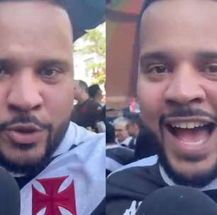 De família tricolor, mas vascaíno: torcedor vive expectativa da final entre Corinthians e Vasco pela Copa do Brasil