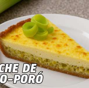 Quiche de alho poró: veja como fazer essa quiche deliciosa e super simples para o seu lanche