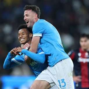 Napoli vence Bologna com dois gols de David Neres e conquista Supercopa da Itália