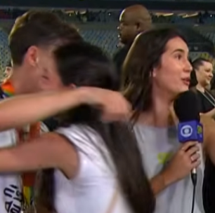 Irmã de Bidon vira namorada do jogador em gafe na GeTV