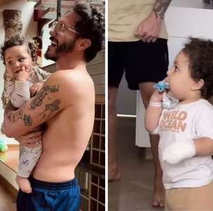 Filho de Viih Tube e Eliezer sofre queimadura de 2º grau e passa por cirurgia