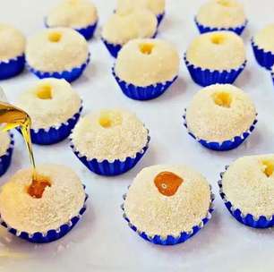 Brigadeiro de pudim cremoso que derrete na boca, sobremesa de natal que todos vão adorar!