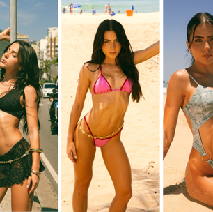 DEU PRAIA: Jade Picon e Amir Slama lançam nova coleção!