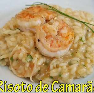 Risoto de camarão pronto em 30 minutos para você servir um jantar elegante e delicioso na ceia de Ano Novo