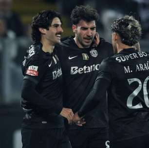 Sporting goleia Vitória de Guimarães e segue na vice-liderança do Português