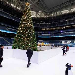 Real Madrid lança parque temático de Natal no Bernabéu
