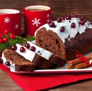 8 receitas especiais de bolo para o Natal