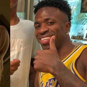 No Brasil, Vini Jr. surge pela primeira vez na mansão de Virginia