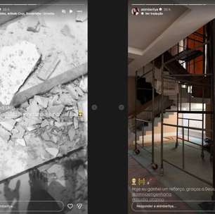 Mãe de uma das filhas de Neymar leva susto e mostra estrago em sua casa