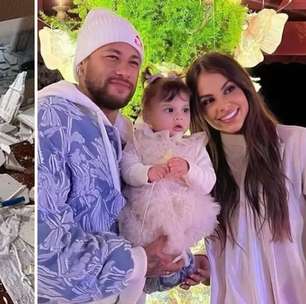 Perigo! Teto desaba na casa da filha de Neymar: 'Infiltração'