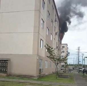 VÍDEO: Imagens enviados por moradores registraram o incêndio com explosão em condomínio de Gravataí