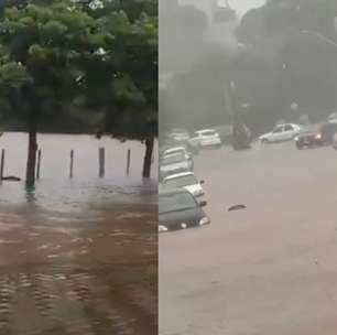Temporal forte causa estragos e alagamentos no RS