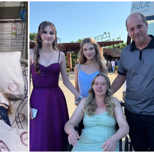 Mãe internada há 30 dias em UTI é levada por hospital à formatura da filha; assista