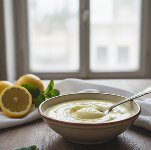 Sobremesa gelada de limão pronta em 5 minutos