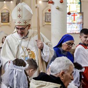 Em Gaza, Natal foi celebrado antes da data pela igreja católica