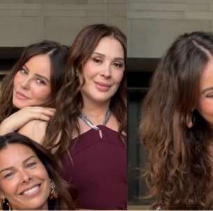 Após o fim do namoro, Paolla Oliveira reaparece sorridente em celebração entre amigas