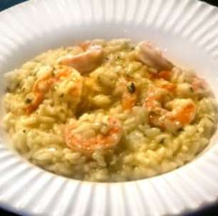 Risoto de Camarão com Limão: o fácil que impressiona