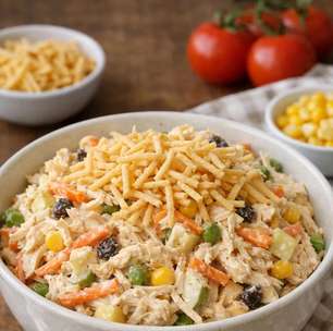 Salpicão de frango simples e rápido: faça hoje e sirva perfeito