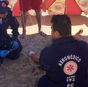 Turista chinês morre após passar mal dentro do mar em Florianópolis