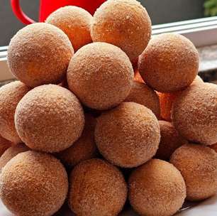 Bolinho de polvilho doce fofinho e sequinho para acompanhar o café da manhã em família