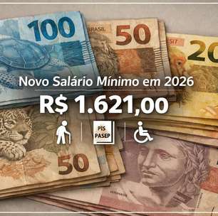 Salário Mínimo de R$ 1.621: Confira o impacto real no seu bolso e nos benefícios a partir de janeiro