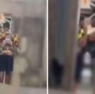 PM dá tapa em adolescente que brincava com arma de gel no quintal da avó em SP