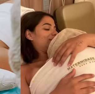 Nasce primeira filha da ex-BBB Key Alves com Bruno Rosa; veja fotos