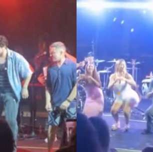 VÍDEO! Luciano Huck viraliza ao subir no palco e dançar com Virginia