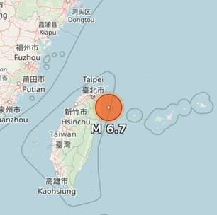 Taiwan é sacudida por terremoto de magnitude 7,0