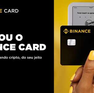 Binance lança até 3% de cashback para usuários do Binance Card no Brasil