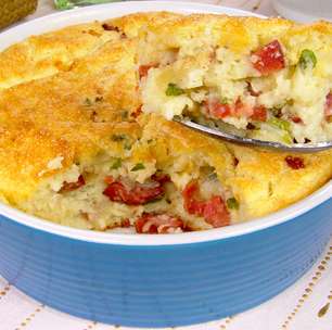 Torta de batata com calabresa para um delicioso almoço