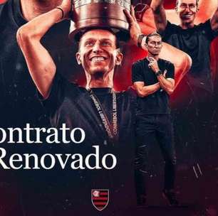 Flamengo anuncia renovação de contrato com Filipe Luís