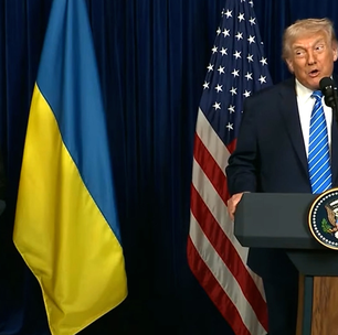 Trump diz que houve 'muito progresso' em conversa com Zelensky sobre fim da guerra na Ucrânia