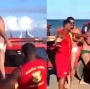 Casal de turistas é agredido após desentendimento sobre cobrança de cadeiras em Porto de Galinhas