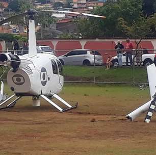 Pouso forçado de helicóptero da Band se soma a acidentes com aeronaves da Globo, Record e RedeTV!