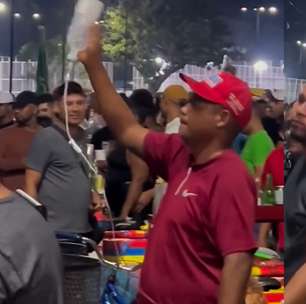 Paciente é flagrado tomando soro em festa no Amapá após fugir de atendimento