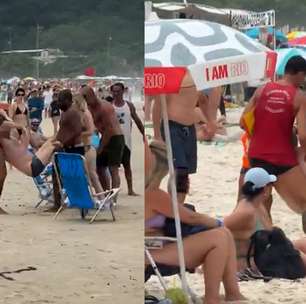 Copacabana sob risco: mar em ressaca tem afogamento e alerta de autoridades