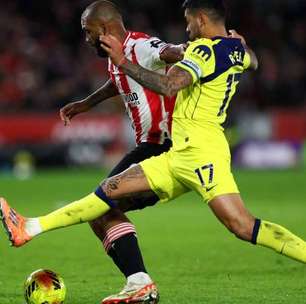 Tudo igual no duelo londrino entre Brentford e Tottenham, pelo Inglês