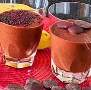 Mousse fácil e saudável: use 2 ingredientes, sem açúcar