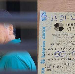 Bolsonaro e irmão ganham na quadra da Mega da Virada