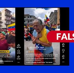 Postagens compartilham vídeos gerados com IA de comemorações na Venezuela após captura de Maduro